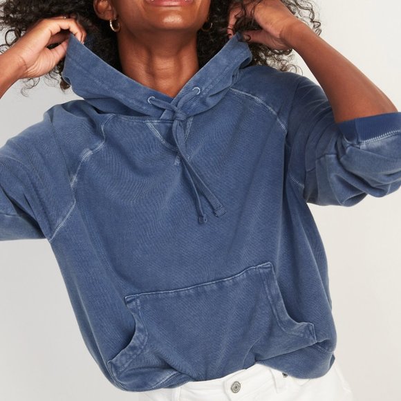 Old Navy Tops - Old Navy Vintage Specially Dyed Pullover Hoodie